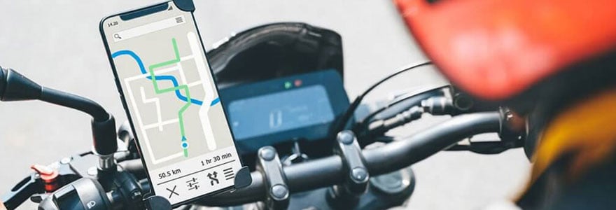 Application GPS pour moto