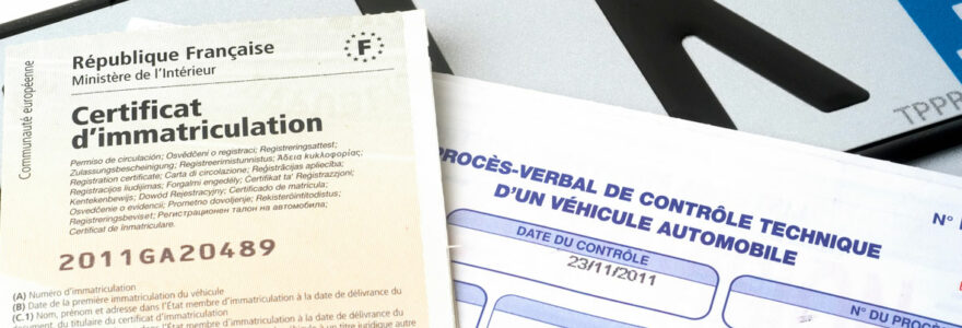 immatriculation de véhicule